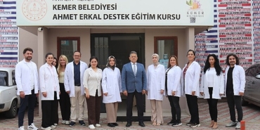 Ahmet Erkal Destek Eğitim Kursu yoluna emin adımlarla devam ediyor