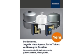 Buderus Isıtma Sistemleri Ürün Gamını Yeni Isıtma Yan Ekipmanları ile Genişletiyor