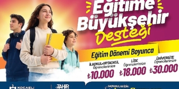 Büyükşehir’in eğitim desteğine başvurular başladı
